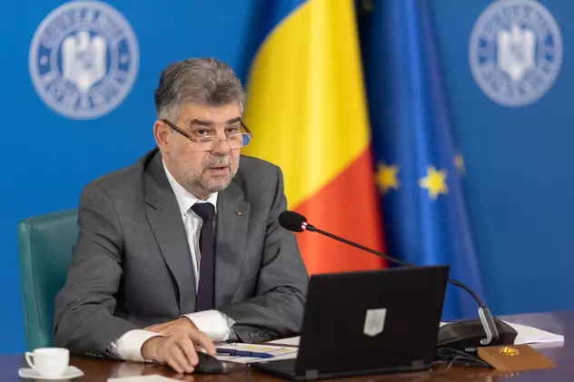 Premierul Marcel Ciolacu. Foto: Guvernul României