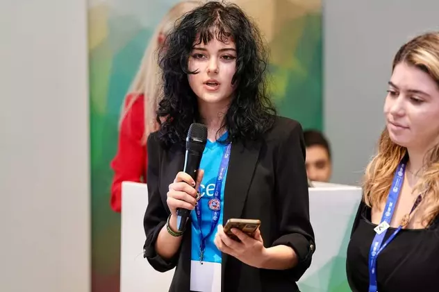 Elevă din Giurgiu, către liderii lumii, la conferința COP 28 din Dubai: „Adulții nu sunt îndeajuns de conștienți de criza climatică” 