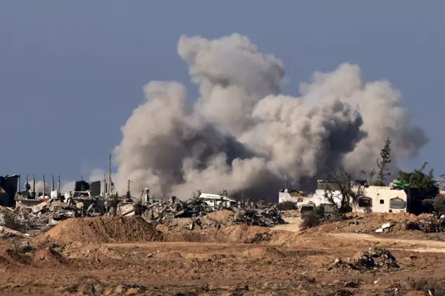 Israelul extinde operațiunea terestră din sudul Fâșiei Gaza. O dronă lansată de Hezbollah a lovit un comandament israelian