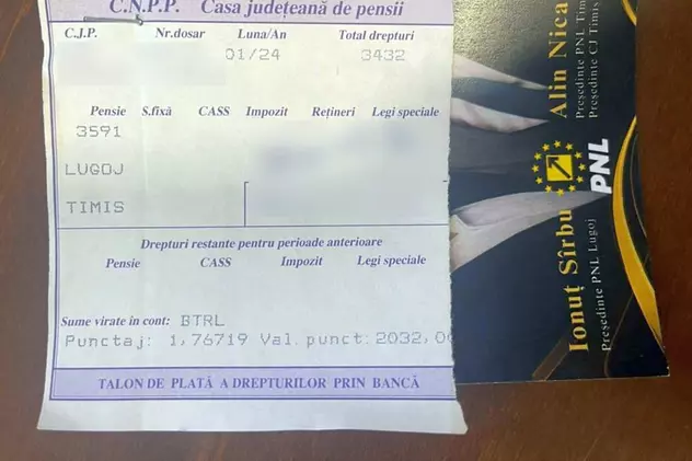 Poșta Română anunță măsuri după scandalul taloanelor de pensii livrate cu pliante PNL