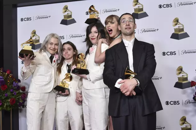 Premiile Grammy 2024. Taylor Swift a câştigat trofeul pentru „Albumul anului” pentru a patra oară, o premieră în istoria galei. Lista câștigătorilor