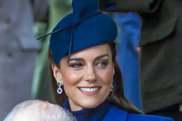 Kate Middleton a fost văzută pentru prima oară în public după operație