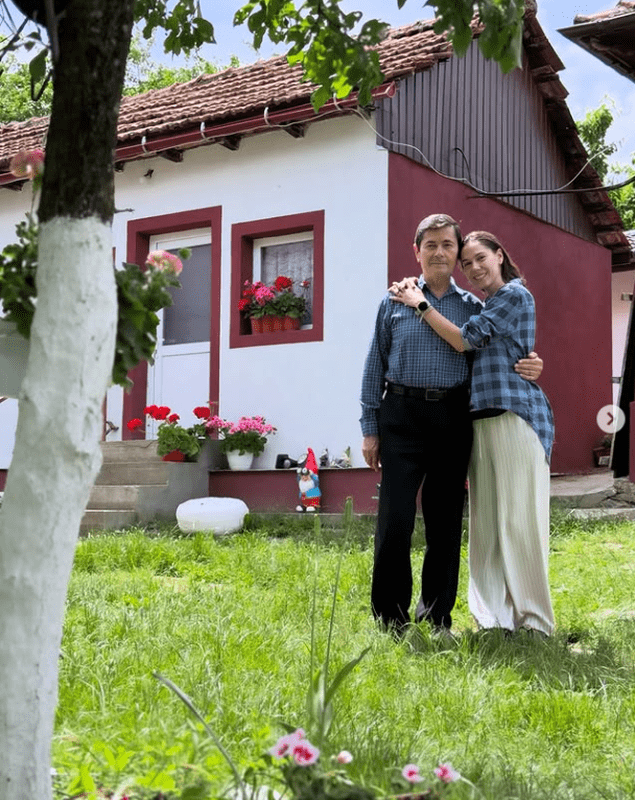 Irina Fodor si tatal ei