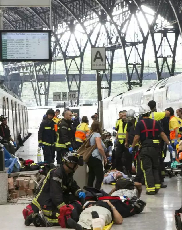 accident feroviar Barcelona