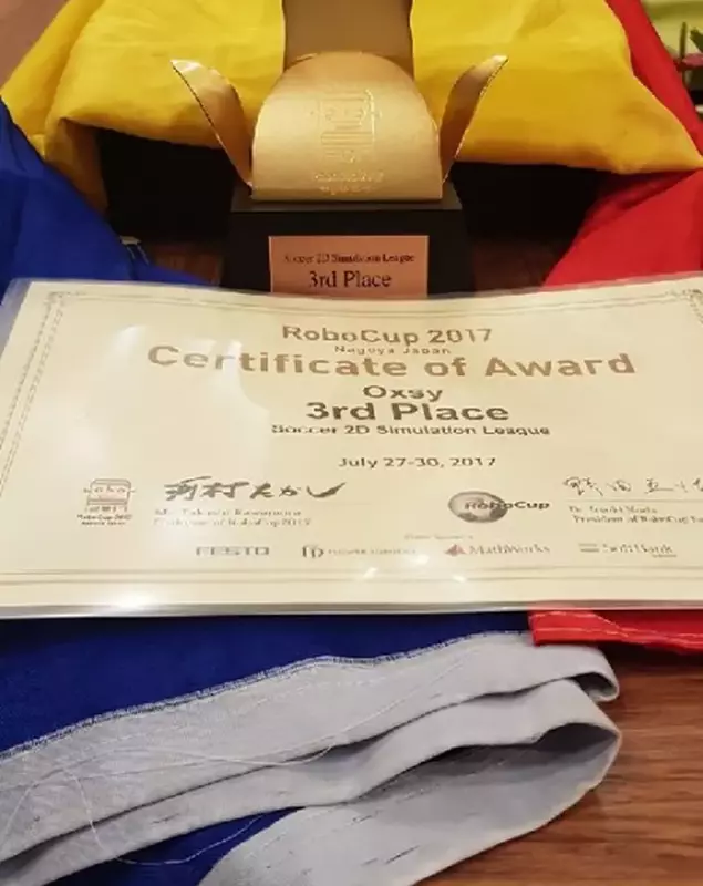 Român premiat la Campionatul Mondial de Robotică din Japonia (1)