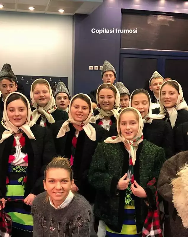 Simona Halep Colinde 2017