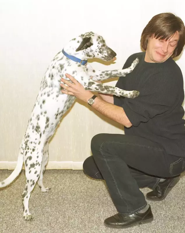 Antonescu cu dalmatian