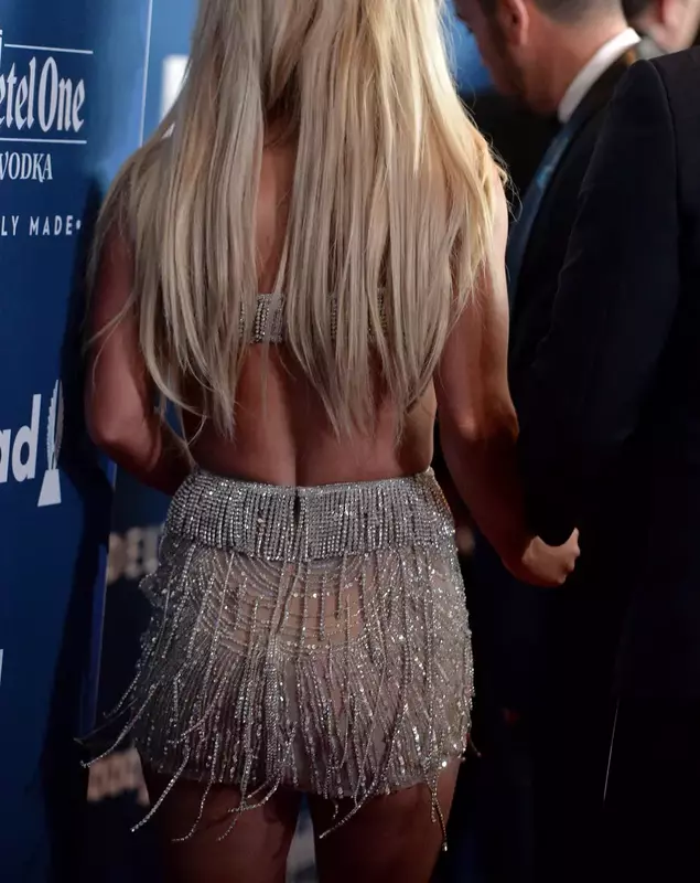 Britney Spears, apariție neinspirată pe covorul roșu