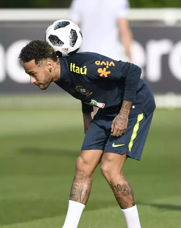 Brazil training session