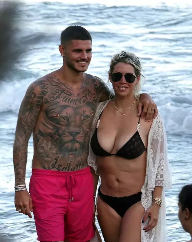 Wanda Nara și Mauro Icardi