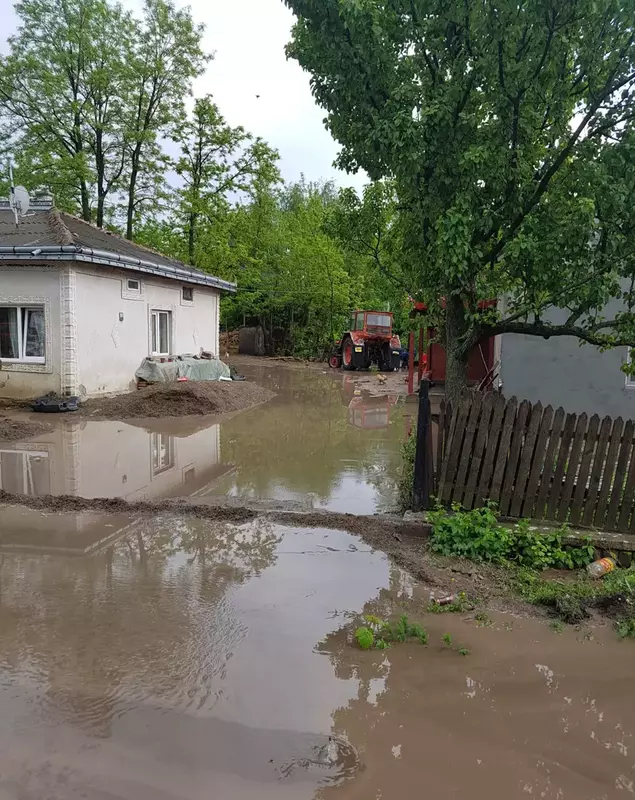 Inundații în Botoșani după ploile torențiale (2)