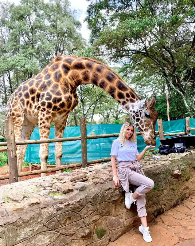 andreea banica vacanta in kenya