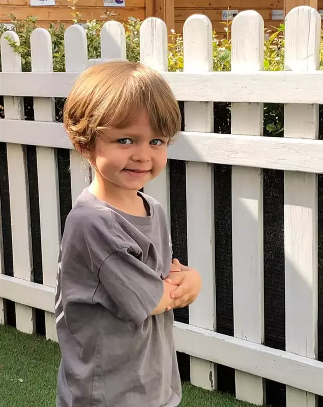 fiul simonei gherghe merge la gradinita 2