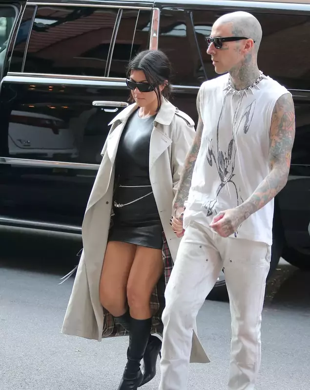 Kourtney Kardashian And Boyfriend Travis Barker Out – New York