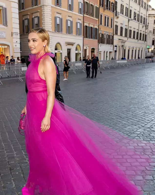Celebs Arrive At Valentino Show – Rome