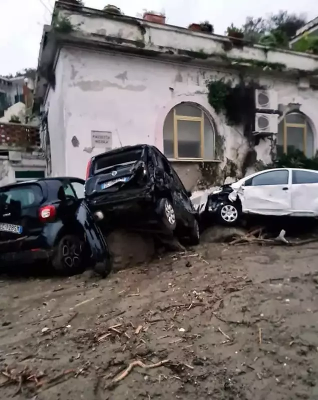 13 people missing after landlside on Italian Island Ischia