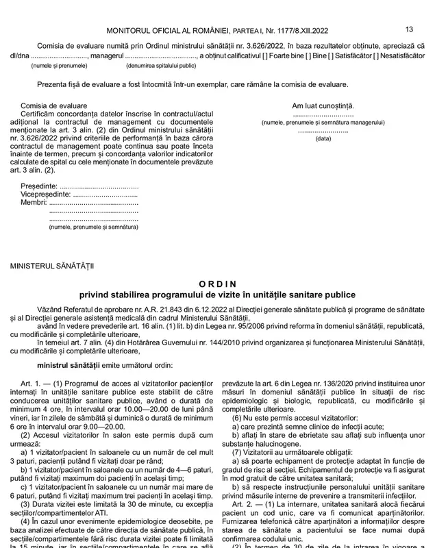 reguli-vizite-spitale-durata-program-vizita-spital-ordin-ministrul-alexandru-rafila-1