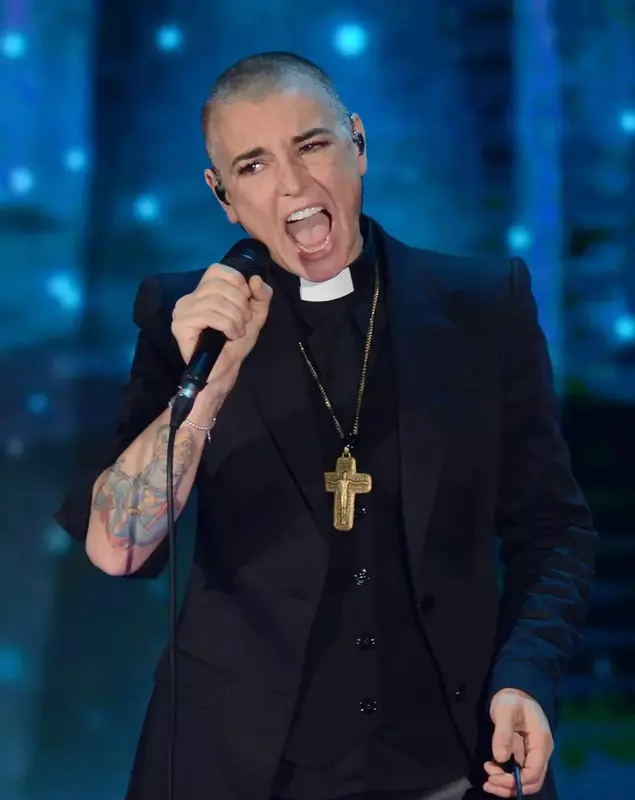 Sinead O’Connor at italian  Tv Show Che Tempo Che Fa