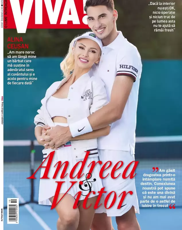 Andreea Bălan și Victor Vlad Cornea – copertă VIVA!