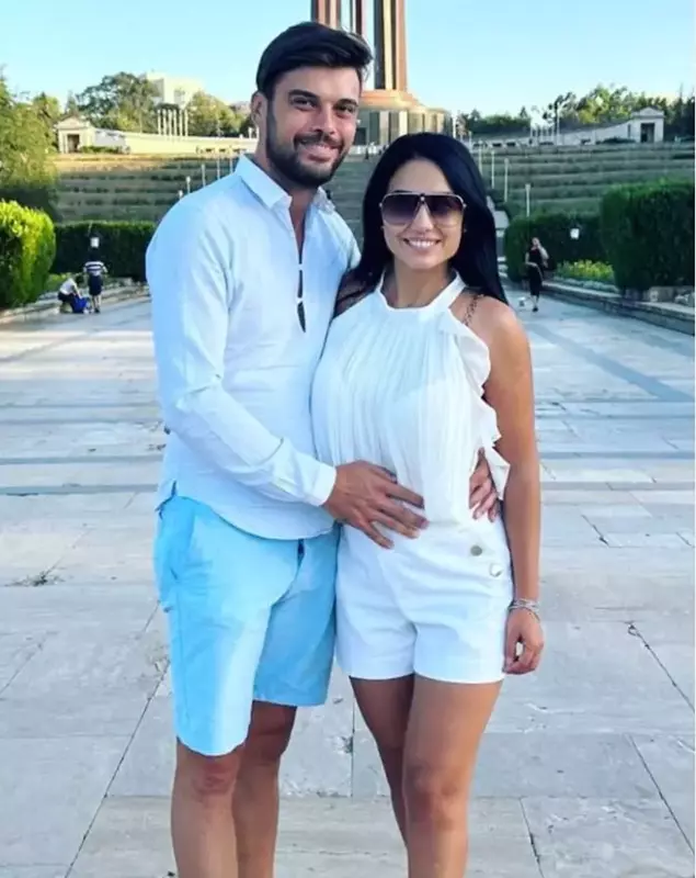 Marius Elisei și iubita lui