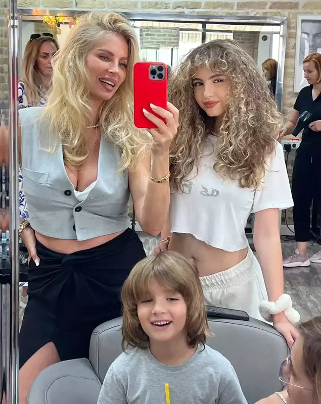 Andreea Bănică și fiica ei, Sofia Maria (2)