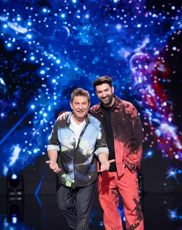 Prezentatorii Românii au talent – Pavel Bartoș și Smiley