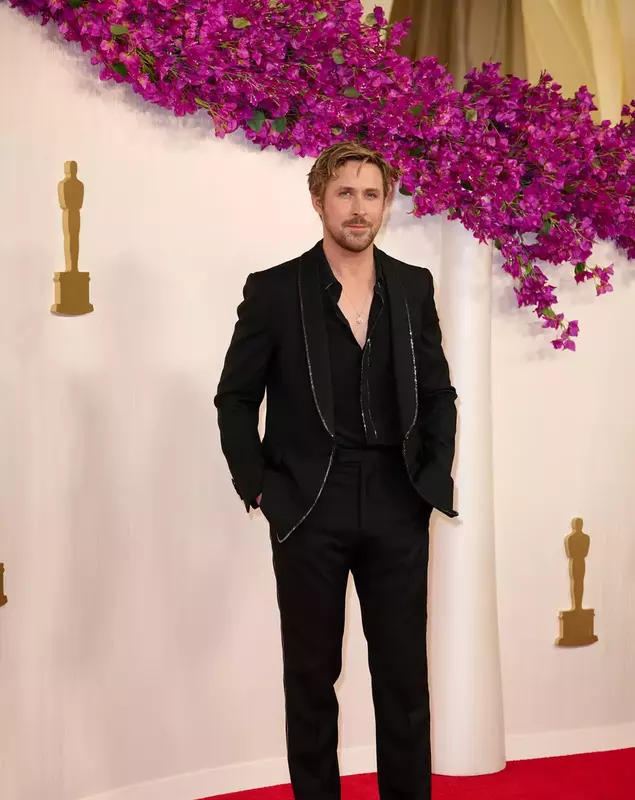 March 10, 2024, Hollywood, California, USA: Oscar nominee RYAN GOSLING arrives on the red carpet of the 96th Oscars at the Dolby Theatre at Ovation Hollywood. (Credit Image: © AMPAS/ZUMA Press Wire)