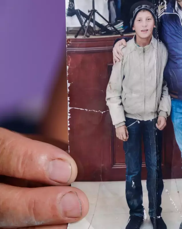 Singura fotografie in care apare Alin