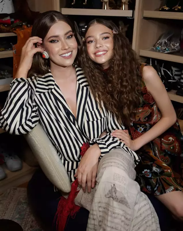 Iulia Albu și Mikaela, fiica ei
