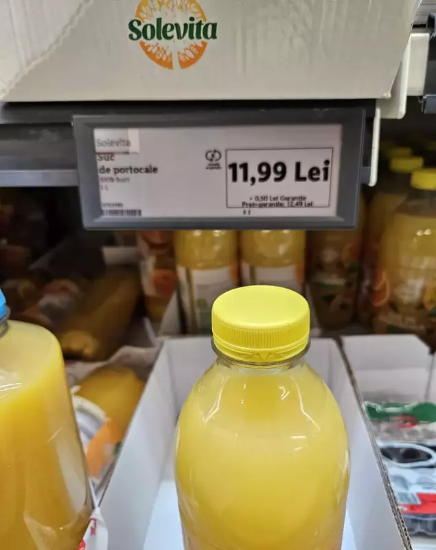9. Suc portocale Solevita Romania