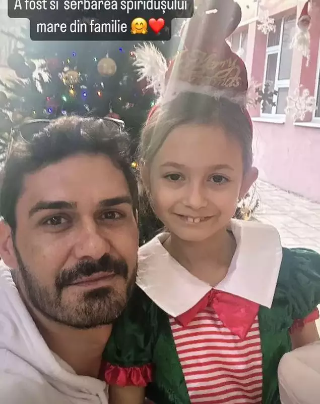 Andreea Bălan și George Burcea au fost la serbarea fiicei lor (1)