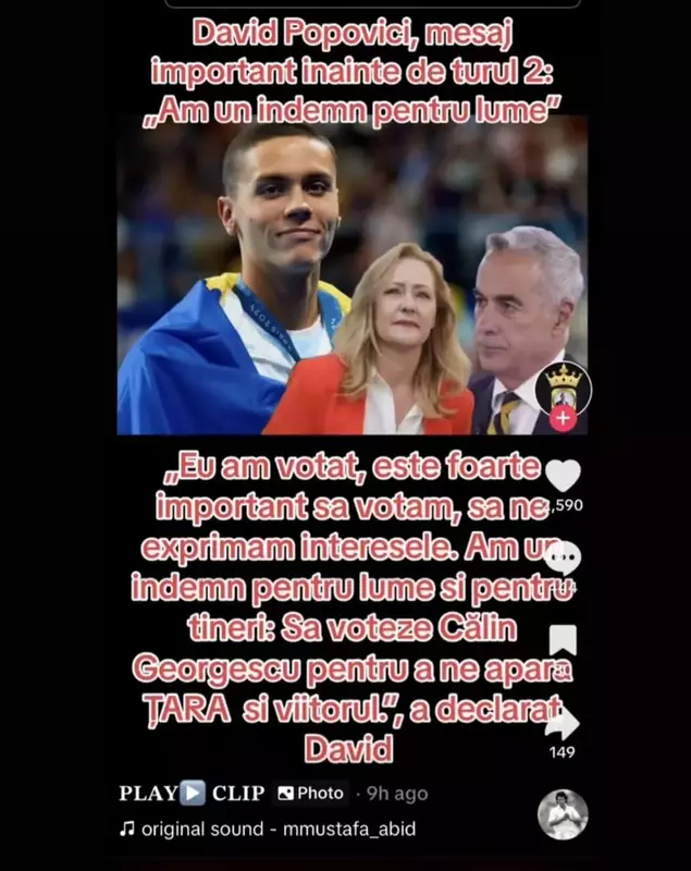 david popovici fake news