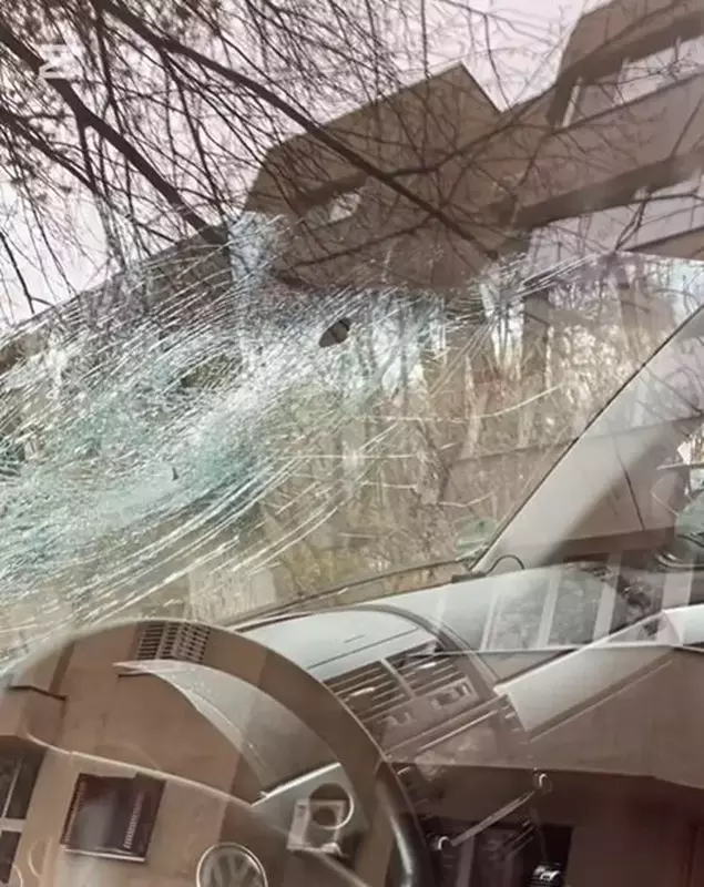 Mașina lui Lucian Viziru a fost vandalizată