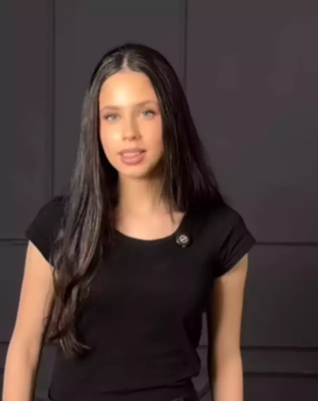 Ana Violeta Bănică, fiica Andreei Marin și a lui Ștefan Bănică