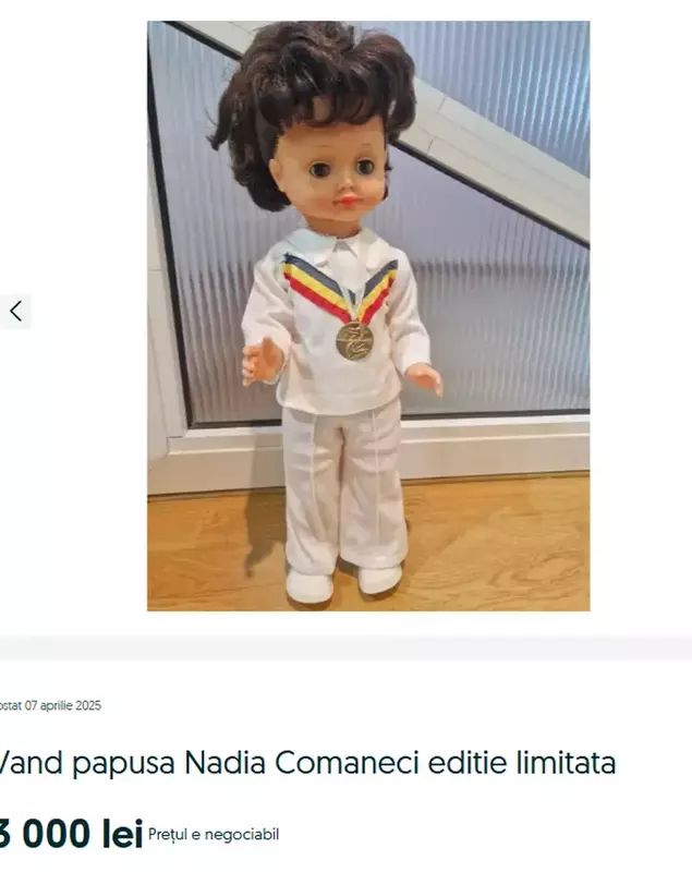 papușa Nadia Comăneci
