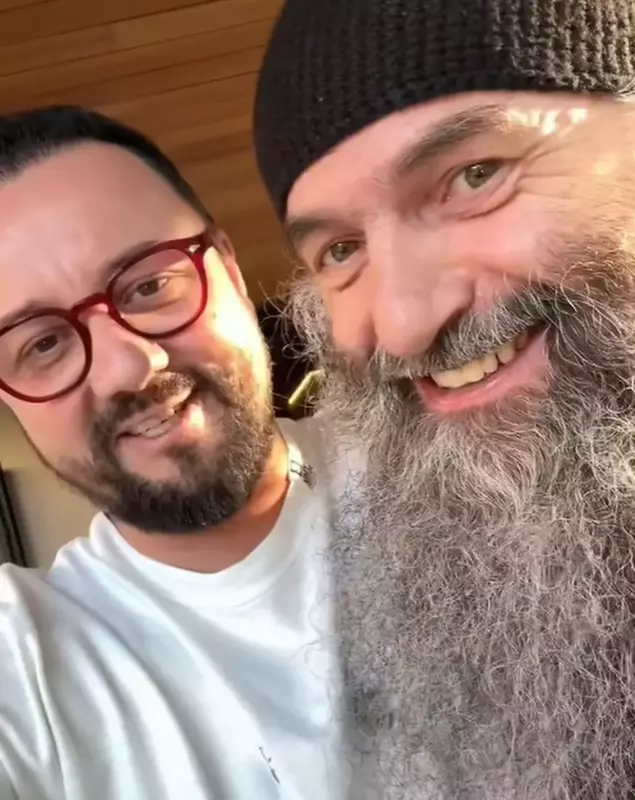 Parintele Pimen si Catalin Maruta 2