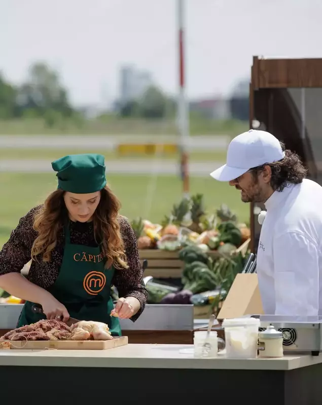 Cerasela Șerban și Florin Dumitrescu la MasterChef România 2025