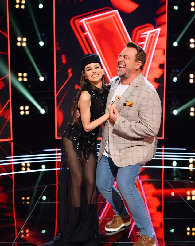 Theo Rose și Hora Brenciu la Vocea României