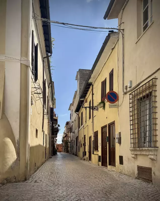 Riano, Italia, centrul istoric