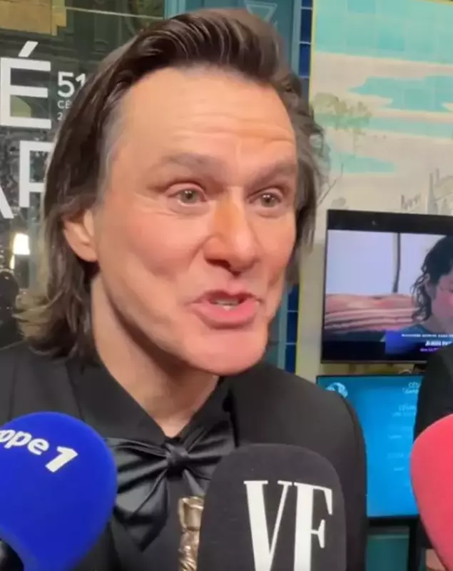 Jim Carrey în Franța | Foto: captură TikTok