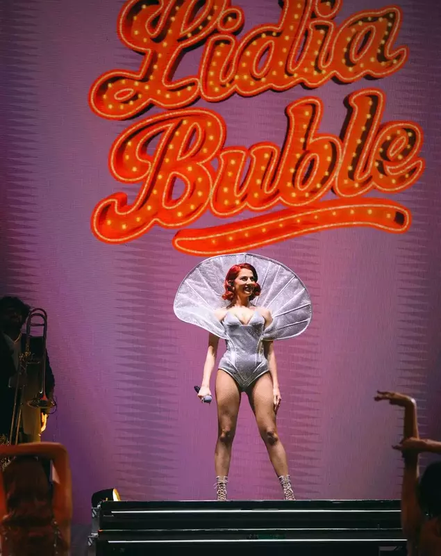 Lidia Buble la concertul de la Sala Palatului din București