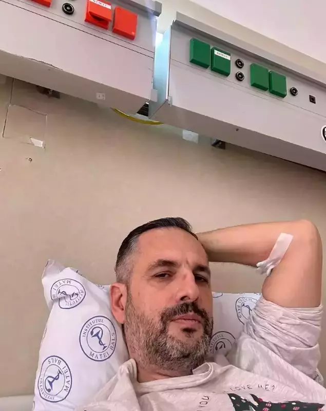 Mădălin Ionescu la spital