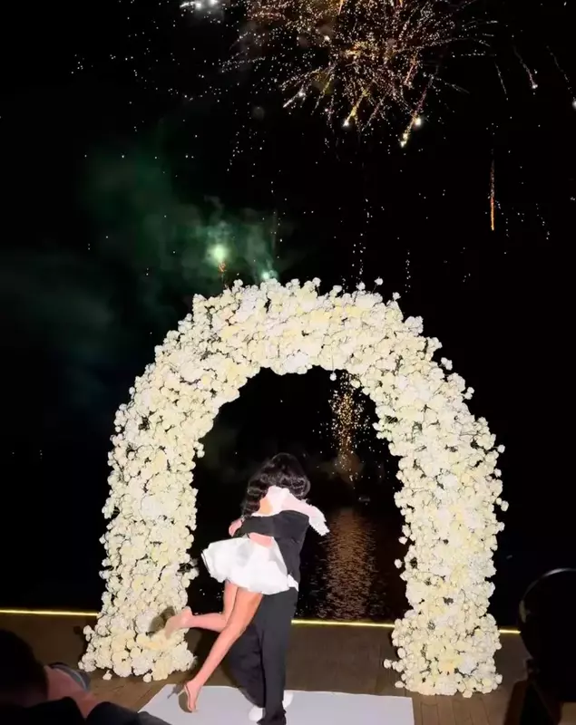 Dorian Oopa si sotia la nunta