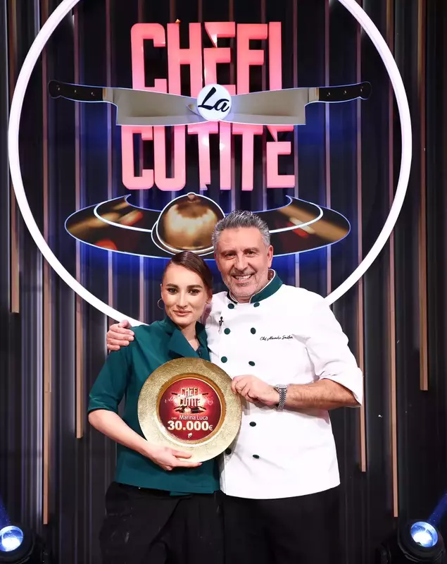 Marina Luca a câștigat „Chefi la cuțite” 2026, emisiune difuzată de Antena 1
