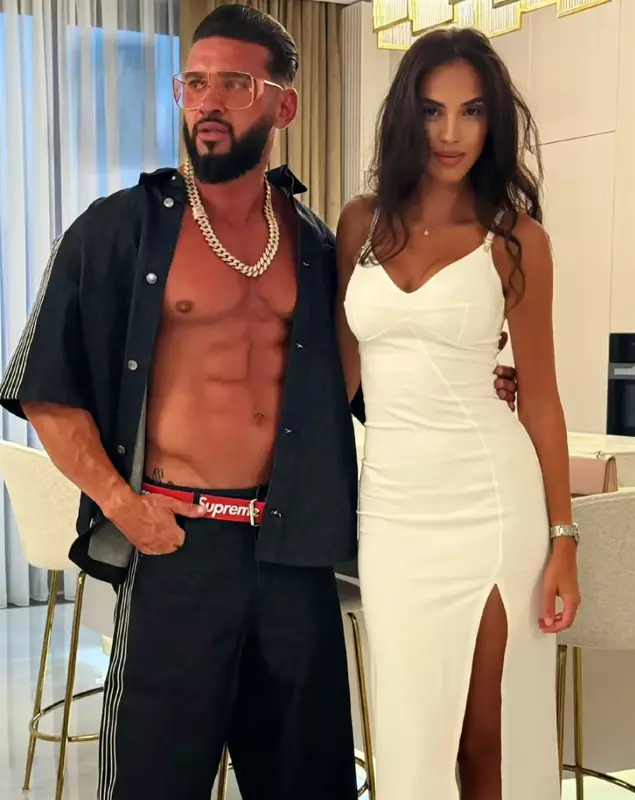 Dorian Popa și iubita lui, Andreea