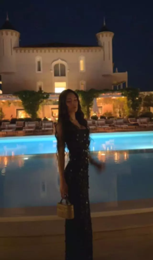 ioana tiriac vacanta la Chateau de la Messardiere saint tropez franta