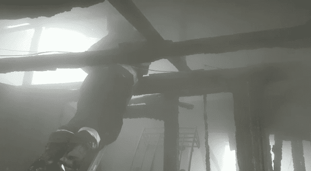 Copil rănit în urma unui incendiu în Pechea, județul Galați (2)