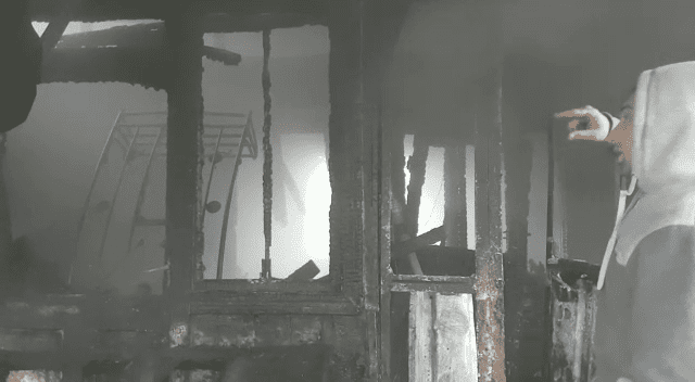 Copil rănit în urma unui incendiu în Pechea, județul Galați (3)