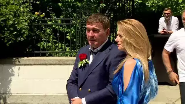 VIDEO Marilena, soția lui Gică Hagi, apariție uimitoare la nunta fiicei sale, Kira Hagi. A strălucit la brațele soțului ei