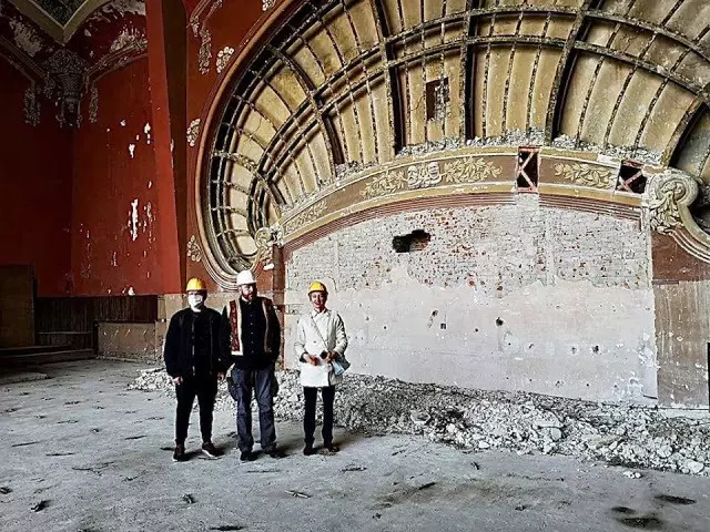 lucrari reparatii cazino constanta FOTO Facebook